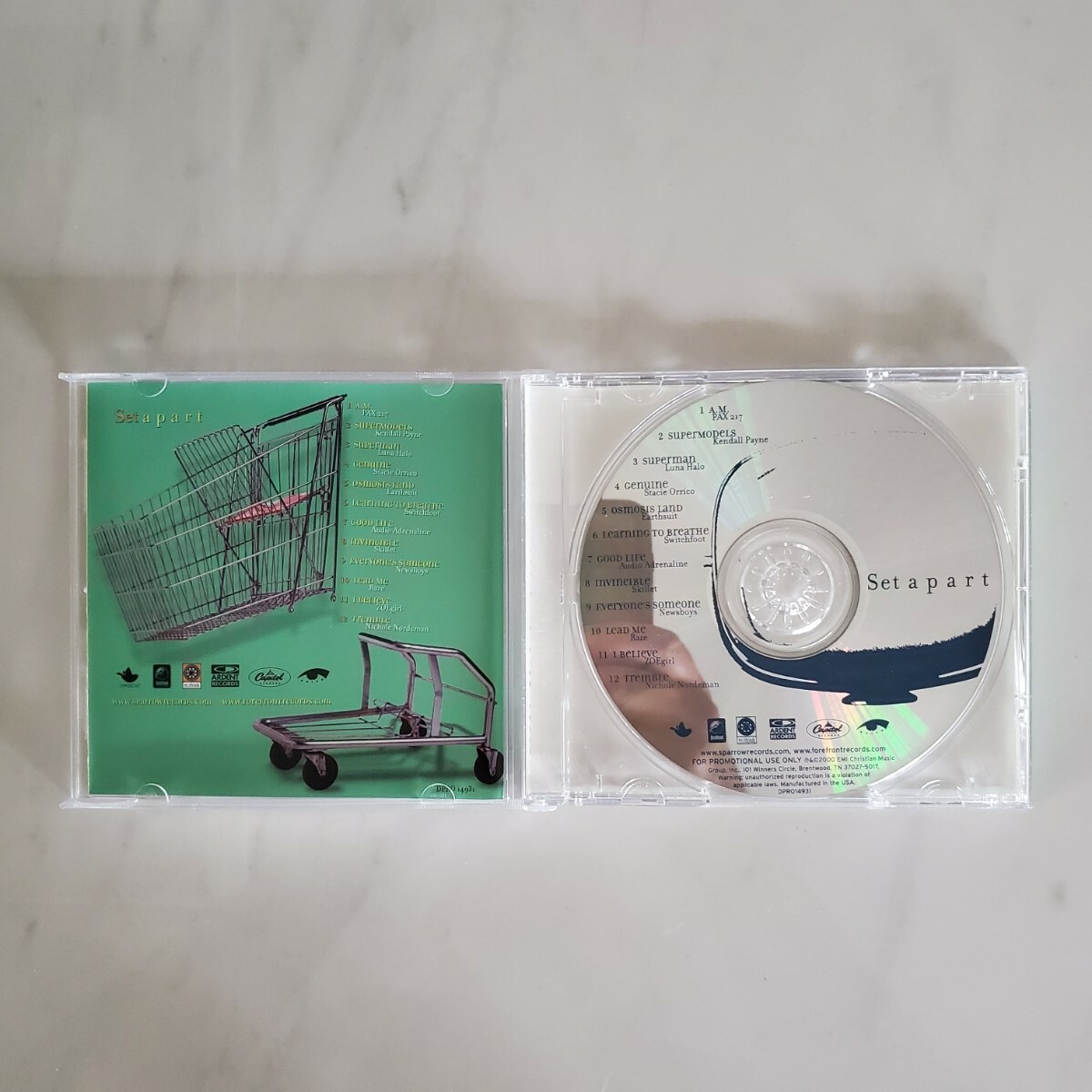 Set Apart - Promotional CD - Self-Titled