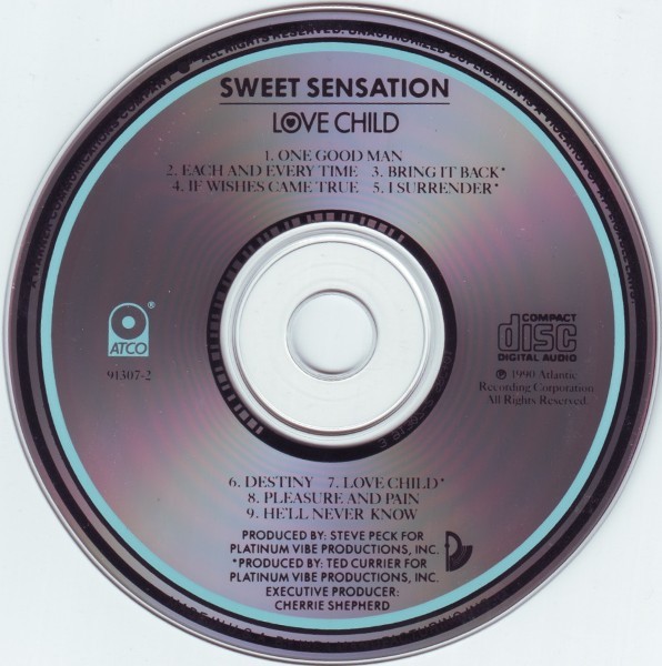 Sweet Sensation - Love Child (CD) (Near Mint (NM or M-)) - 4105595406
