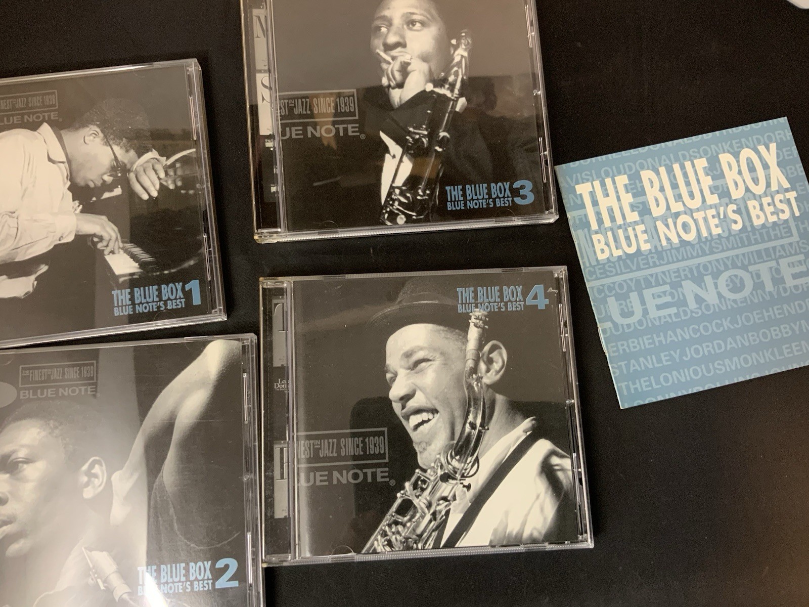 The Blue Box - Blue Note's Best - 1997 4 CD set w booklet -
