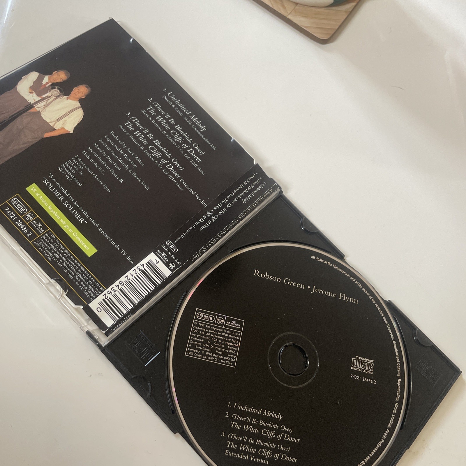 Robson & Jerome - Unchained Melody (CD Single, 1995)