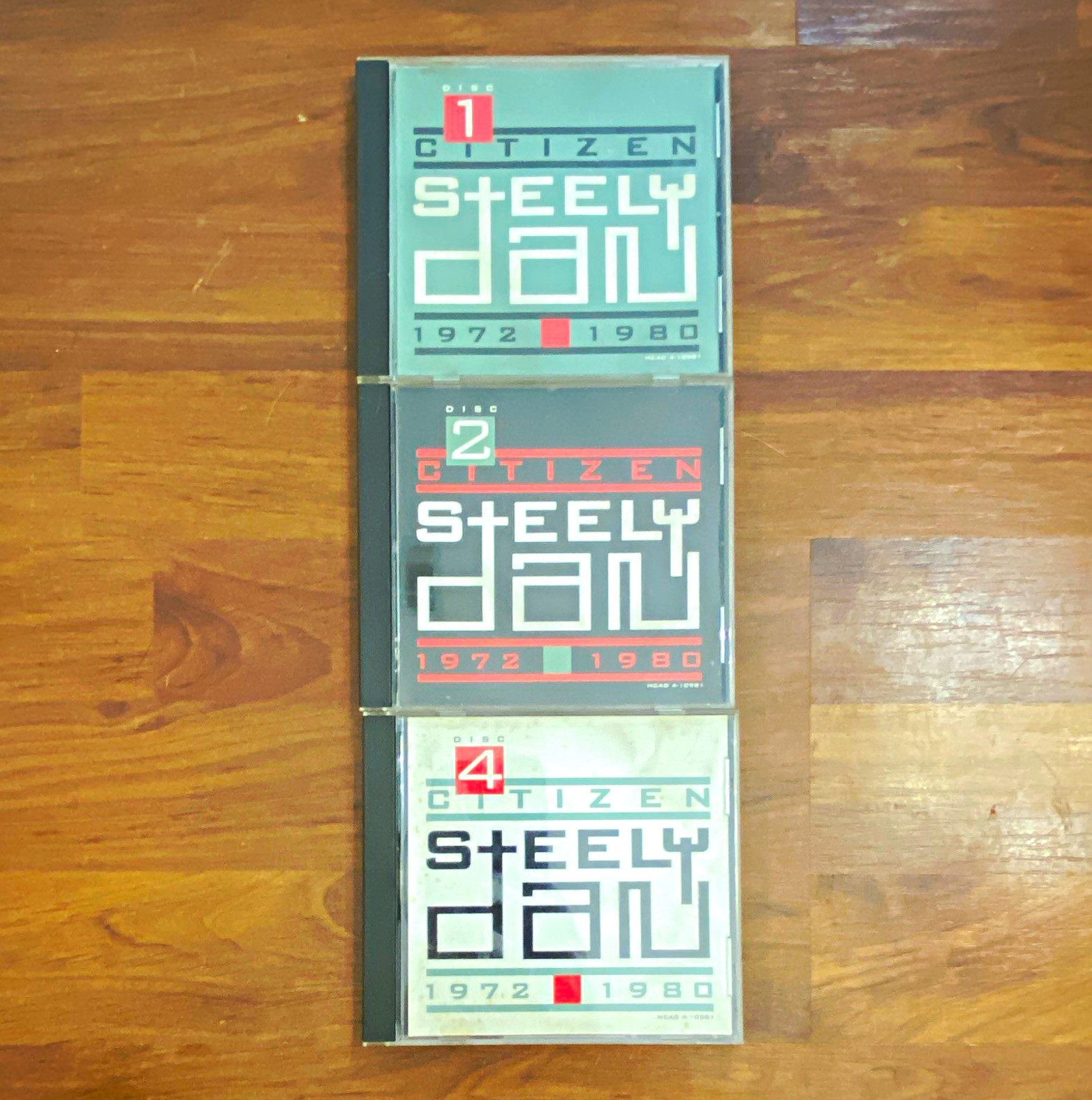 Steely Dan Citizen 1972-1980 CD Lot Discs 1,2 & 4 MCA MCAD4-10981 1993