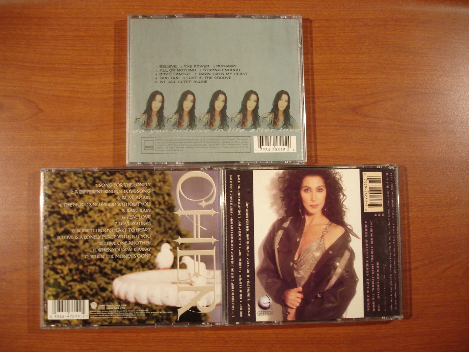 The CHER COLLECTION Pop, Electronica & Rock Music 3 CD Lot Best of
