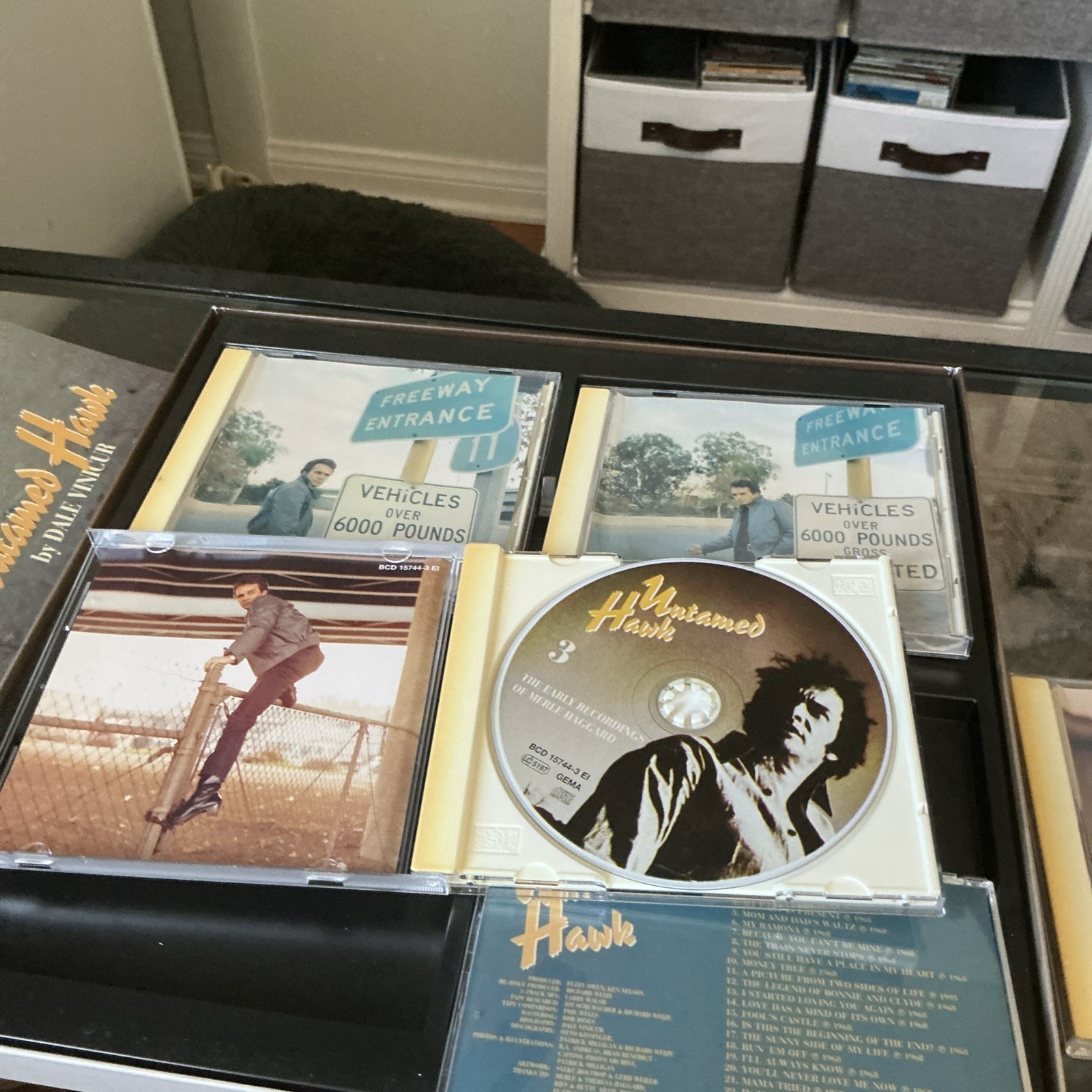 Untamed Hawk: The Early Recordings of Merle Haggard (5 CD Box Set) Bear Family