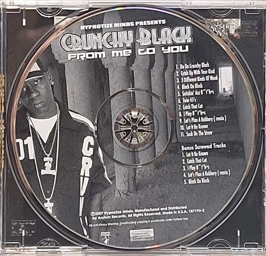 Crunchy Black From Me To You CD 2007 Excellent Condition EX Rare OOP Tested