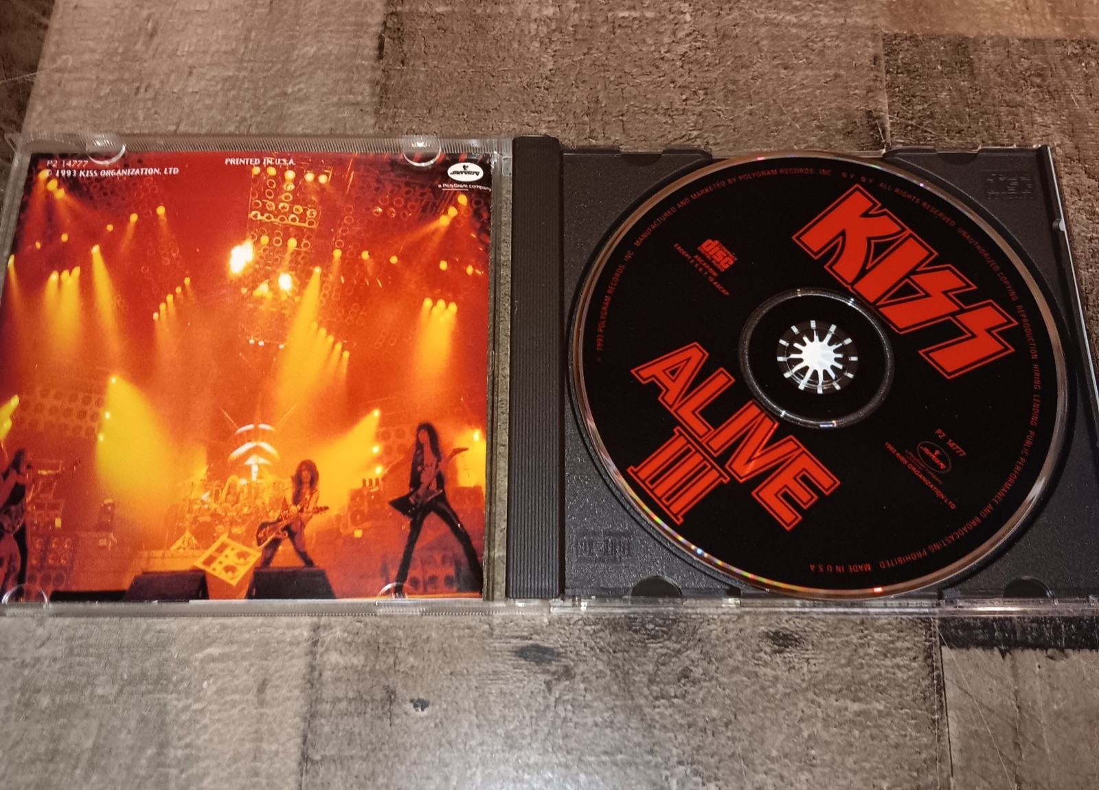 KISS - Alive III CD 1993 Polygram Mercury Nice Read