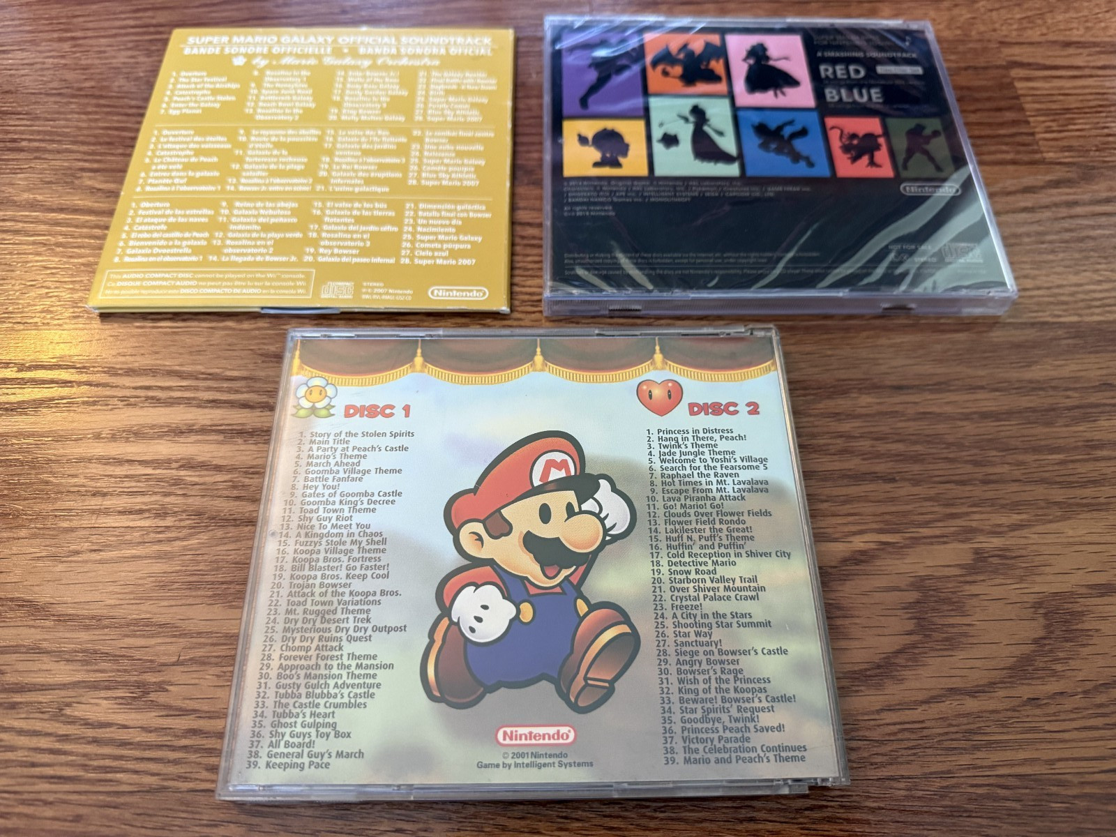 Nintendo Power Paper Mario Game Music Soundtrack CD 2-Disc Set N64 Promo - Plus+