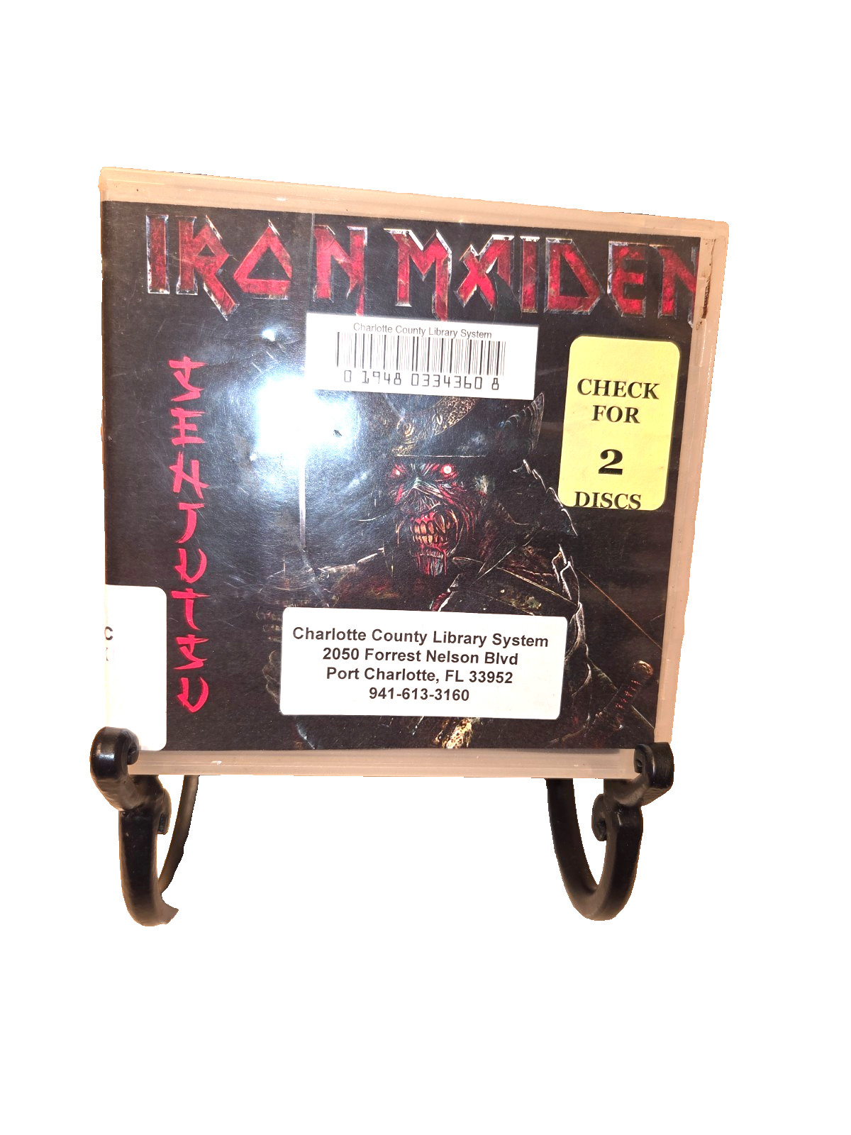 Senjutsu (Music cd, 2021) Iron Maiden, 2 disc set