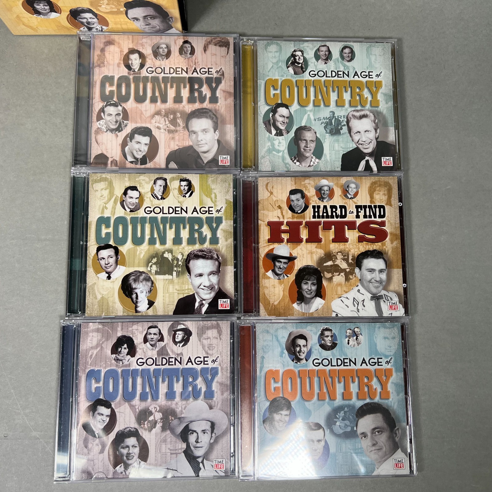 The Golden Age of Country Time Life Music 10 CD Box Set Johnny Cash 1950s 1960s
