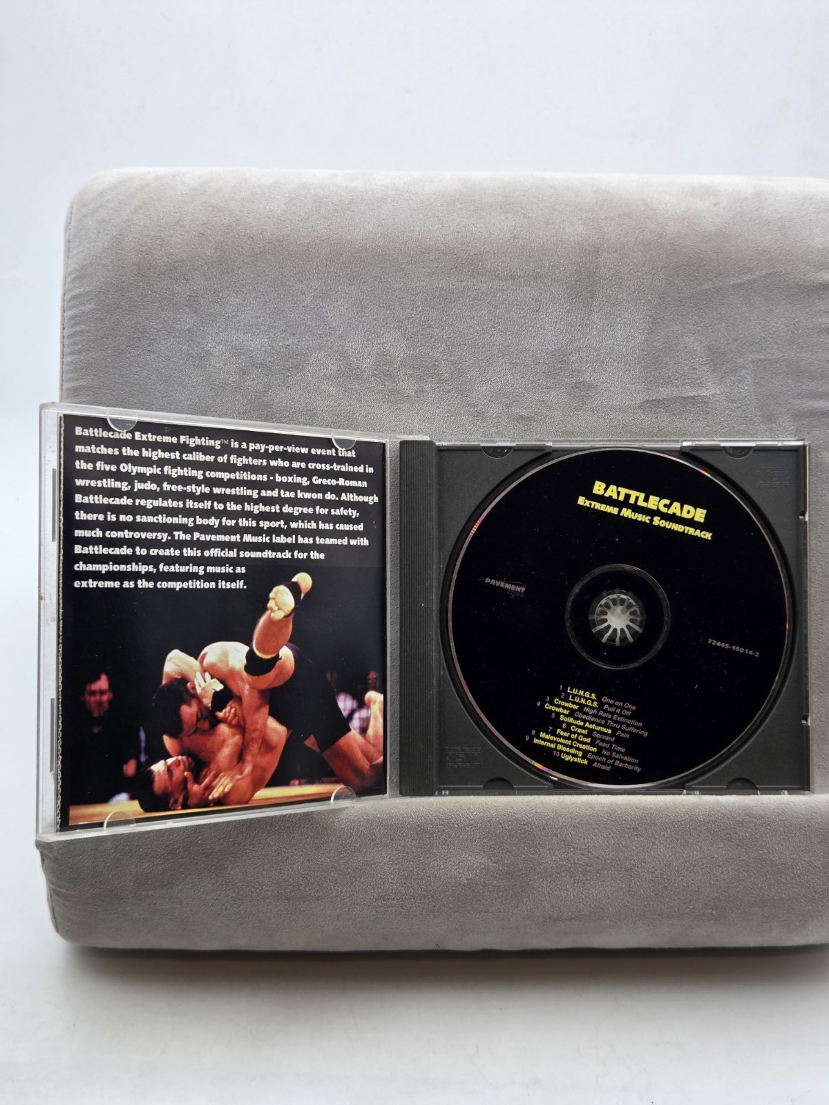 Battlecade: Extreme Fighting - Extreme Music Soundtrack CD 1996 Pavement Music