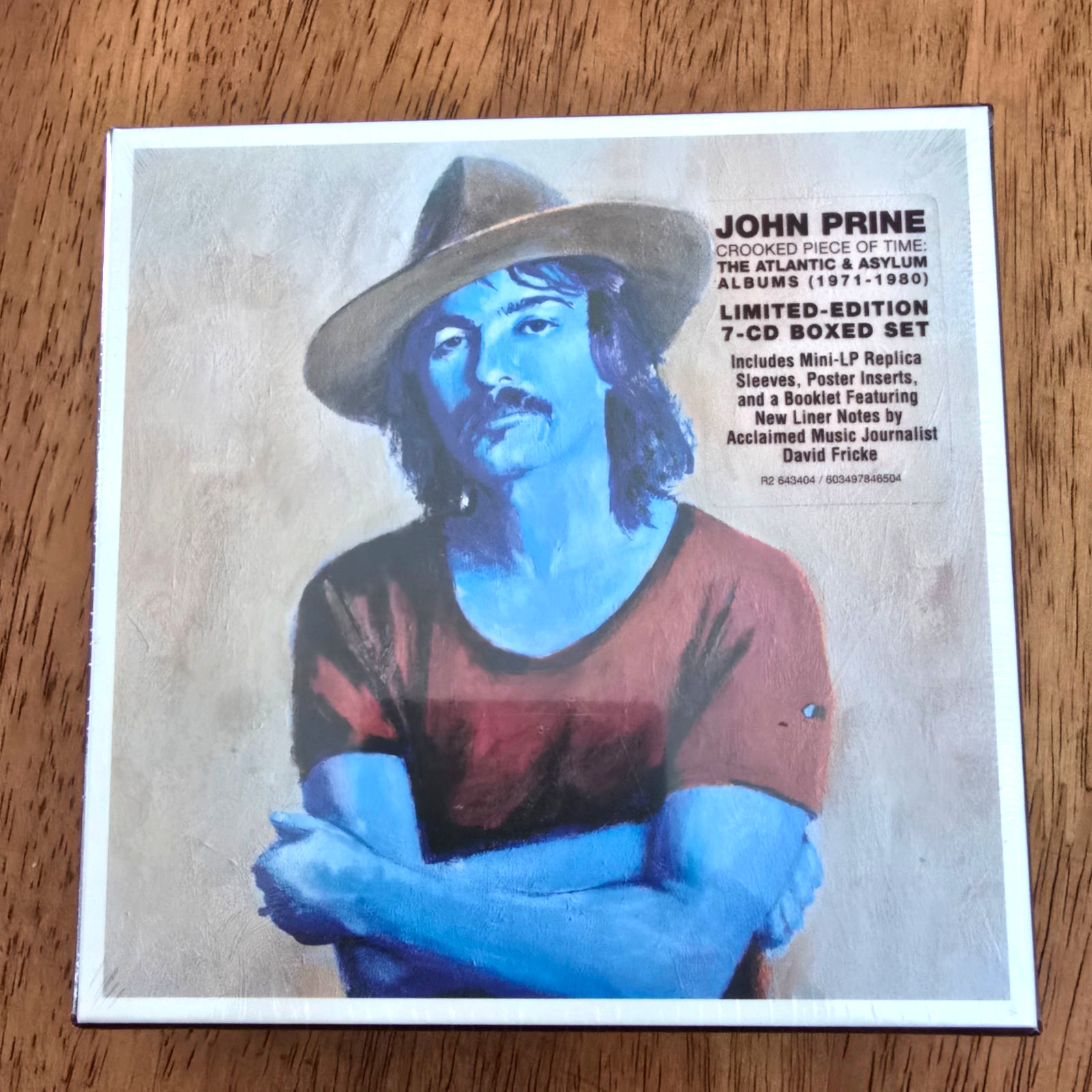 John Prine - Crooked Piece of Time 7 CD Box Set New Sealed