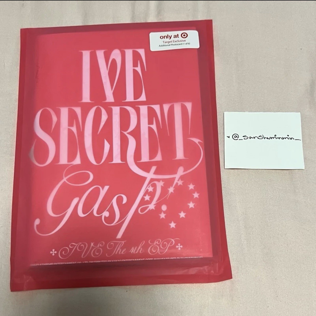 IVE 4th EP Album IVE SECRET Gasp! Version