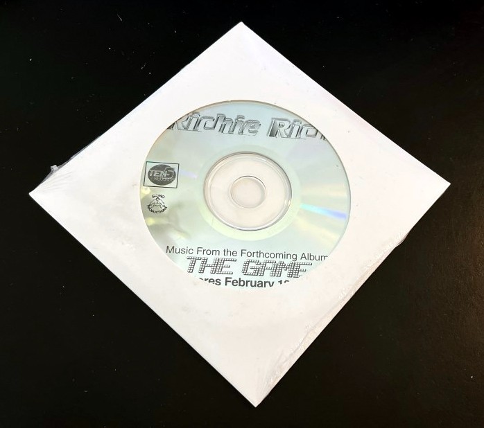 1996 Richie Rich The Game CD Promo Sampler Hip Hop Def Jam Recordings New Sealed