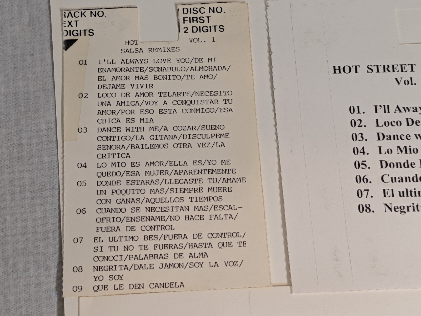 Various Artists Hot Street Salsa Remixes Vol. 1 CD Tested no Skips Free Shipping