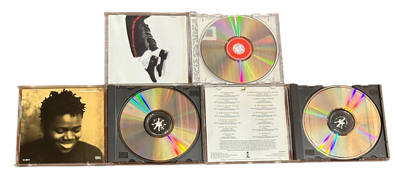 Vintage 90's 2000's R&B CD Lot Of 12 Michael Jackson Nora Jones Black Eyed Peas