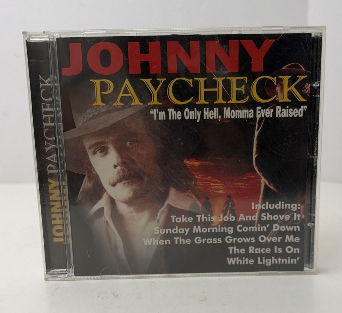 Johnny Paycheck I'm The Only Hell Momma Ever Raised CD 15 songs Country 2005