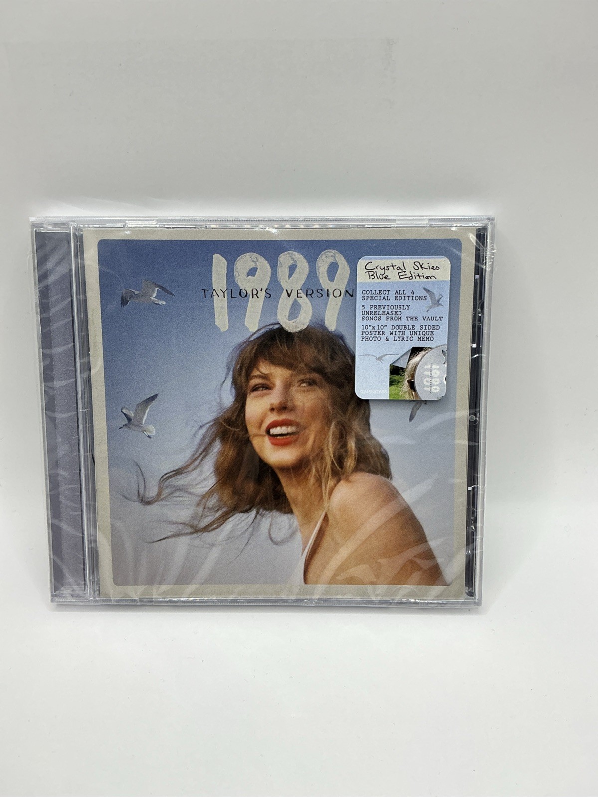 TAYLOR SWIFT *1989 Taylor's Version Crystal Skies Blue Edition CD [NEW SEALED]