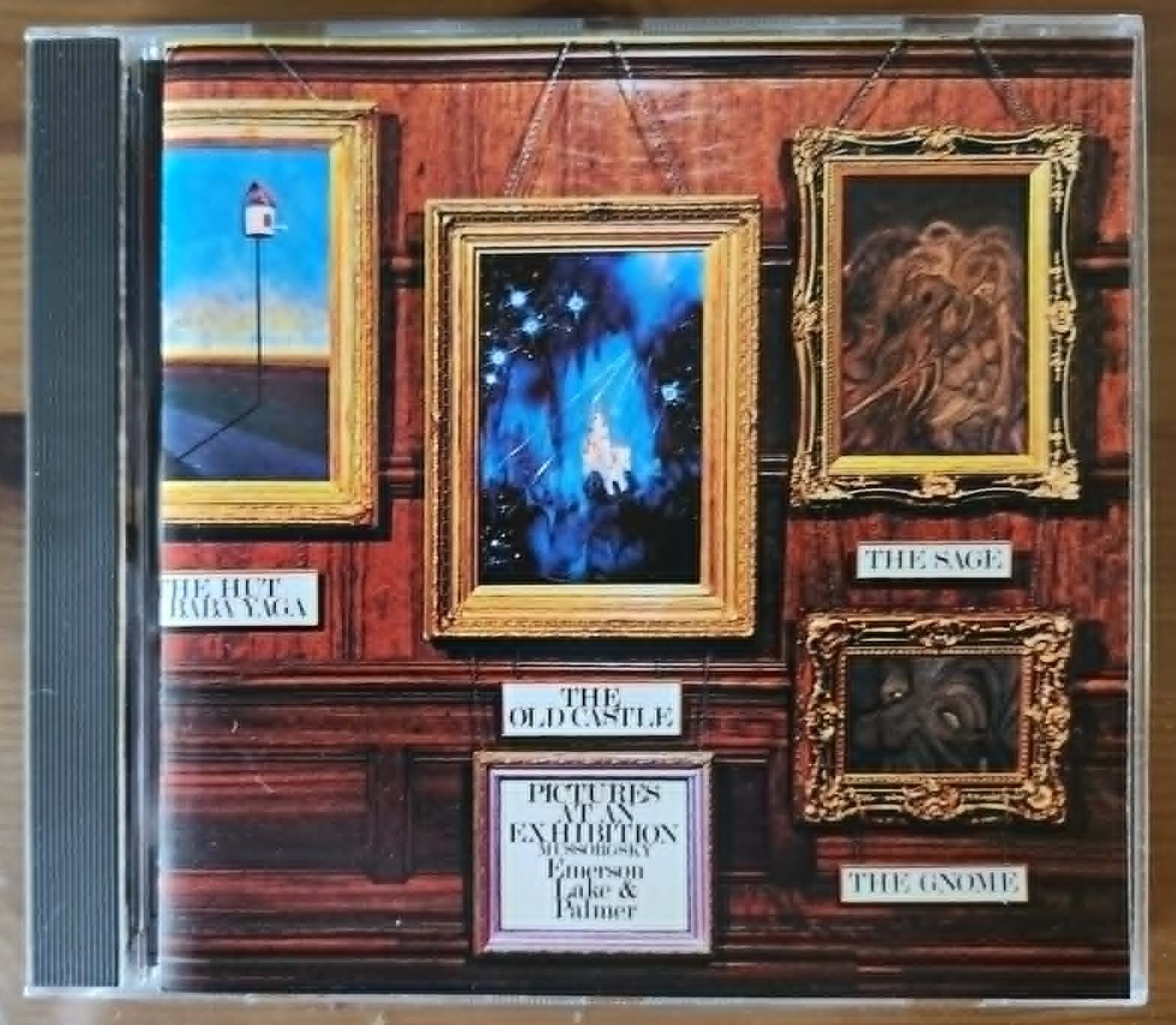 Emerson Lake & Palmer Target CD Pictures at An Exhibition West Germany