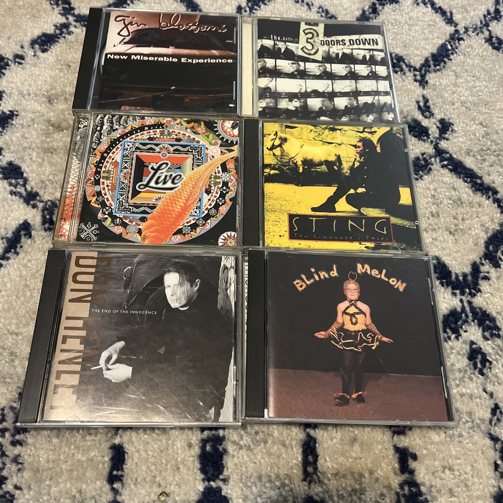 Music CDs Lot Of 20 Rock, Alternative, Led Zeppelin, Live, Hootie, Eagles, DMB