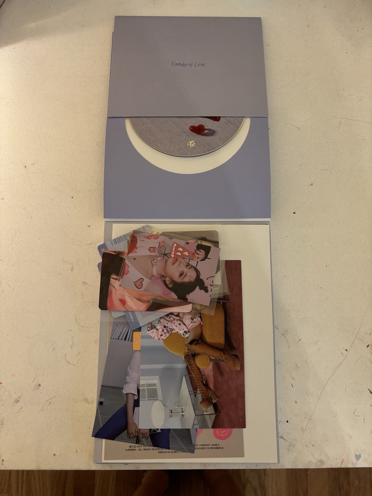 TWICE : Formula Of Love : O+T= 3 CD + Photo Book - 2021 Kpop JYP Entertainment