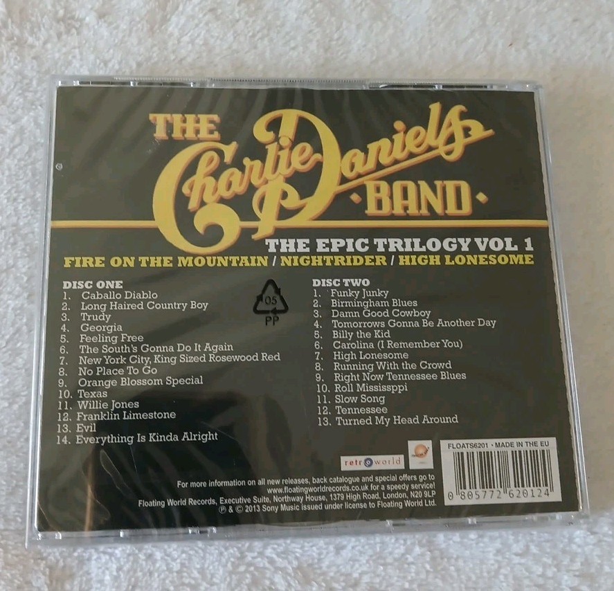 Charlie Daniels Band CD Albums Lot Of 5 Plus Bonus CD/Album PLEASE READ
