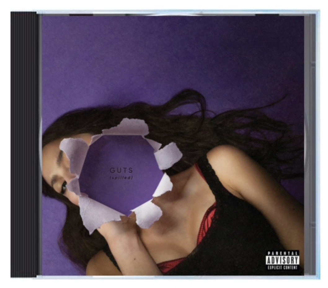 Olivia Rodrigo GUTS (Spilled) Deluxe CD Jewel Case