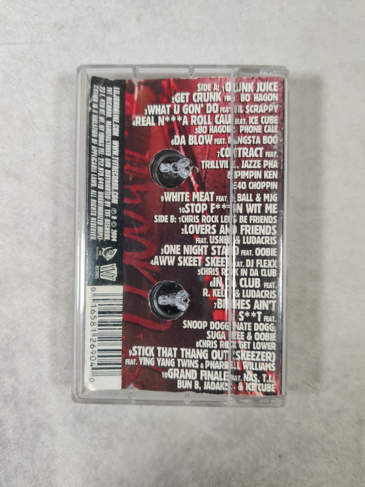 Crunk Juice [PA] by Lil Jon & the East Side Boyz Cassette 2004 TVT Records