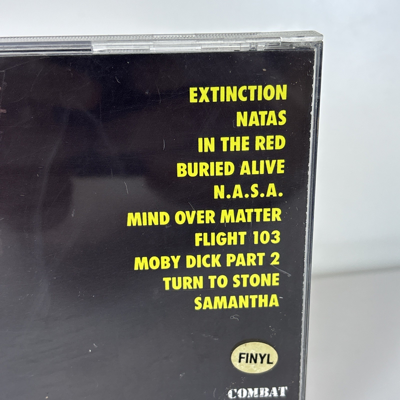 In the Red by C.I.A. (CD, May-1990, Combat Records)