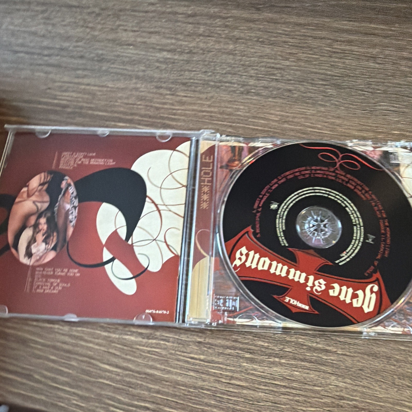 Gene Simmons ***hole CD Complete w/ case & Booklet 2004 Nice Condition Rare