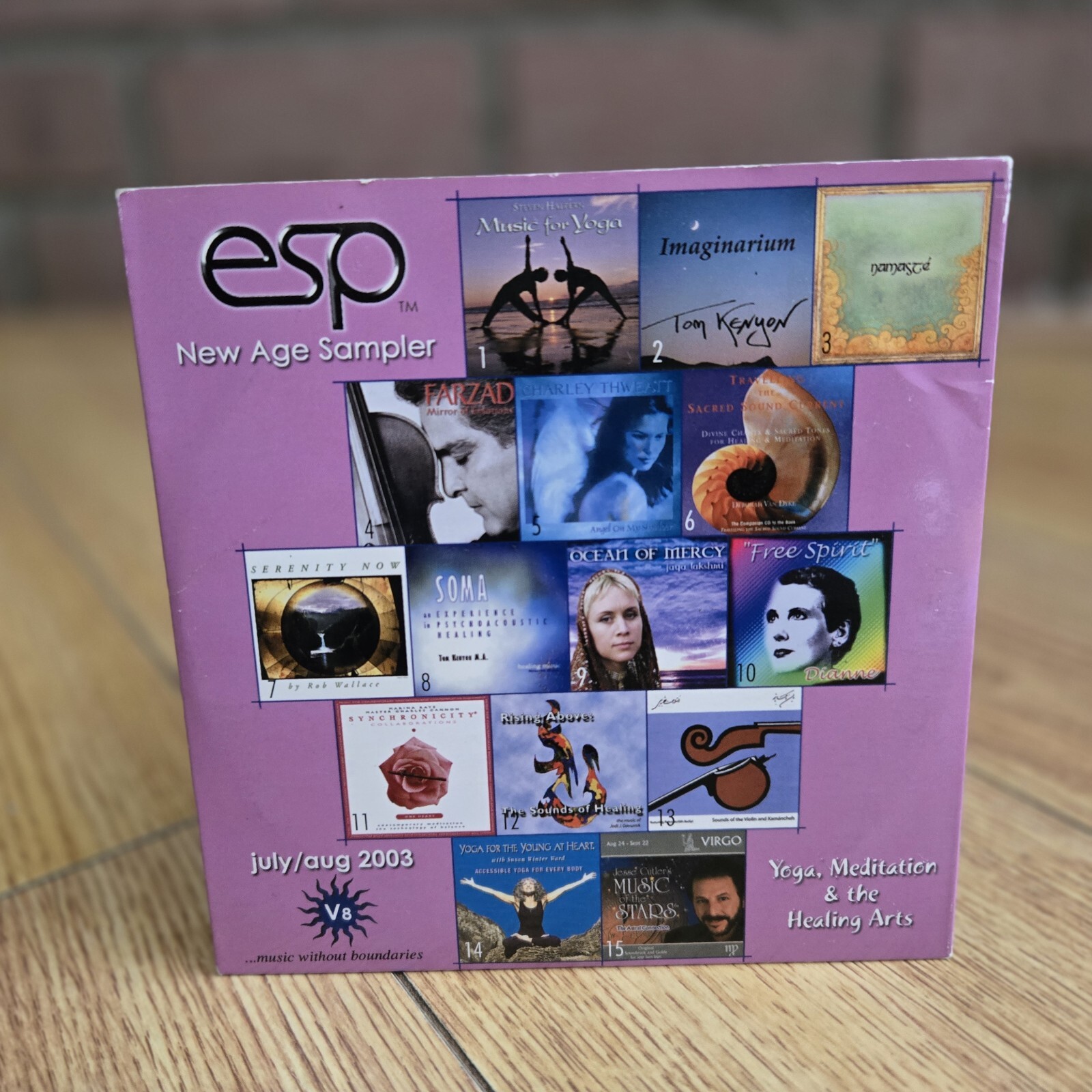 ESP New Age Sampler [July/Aug 2003 CD ESP Entertainment] YOGA MEDITATION HEALING