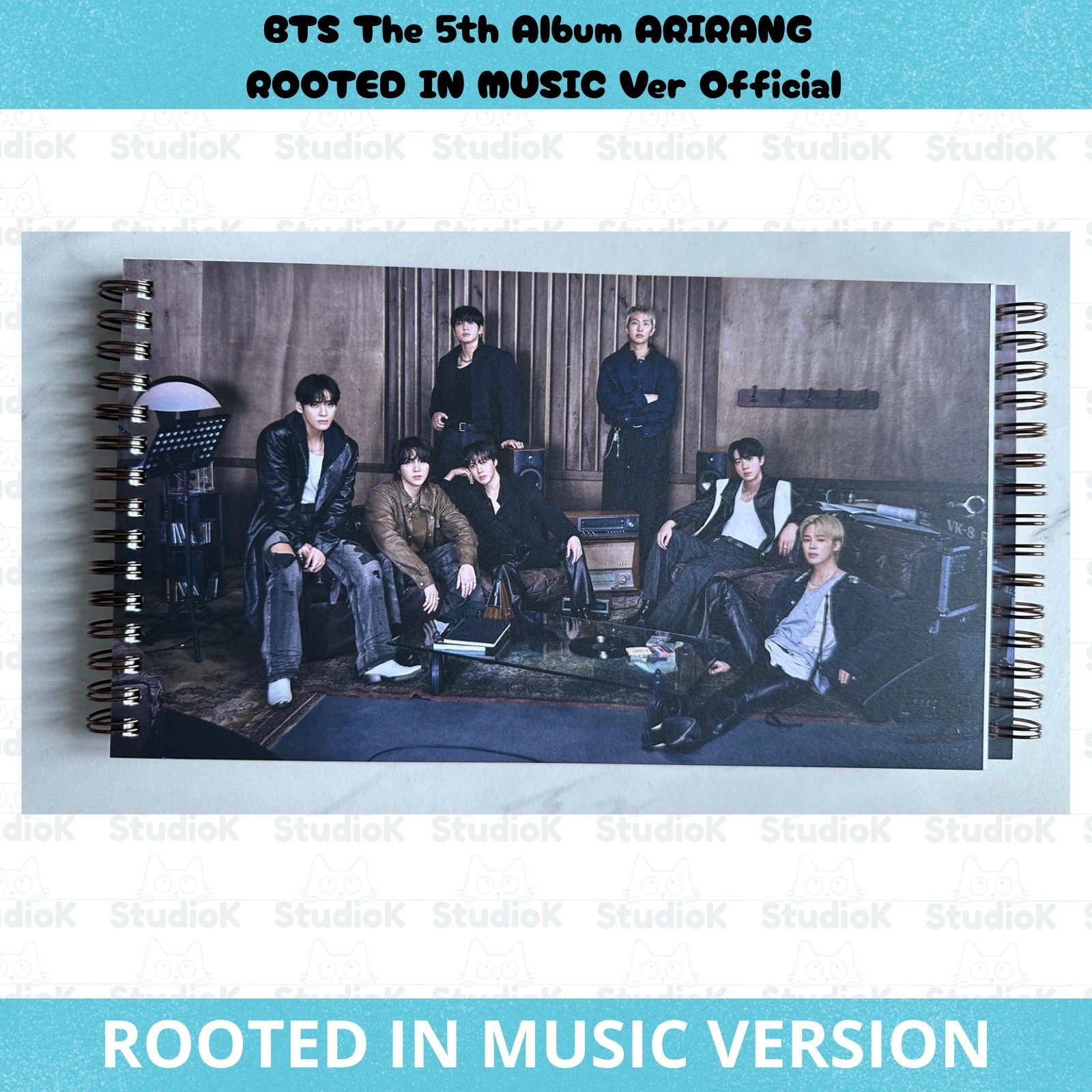 BTS The 5th Album [ARIRANG] (ROOTED IN MUSIC Ver.) Official - UNBOXED