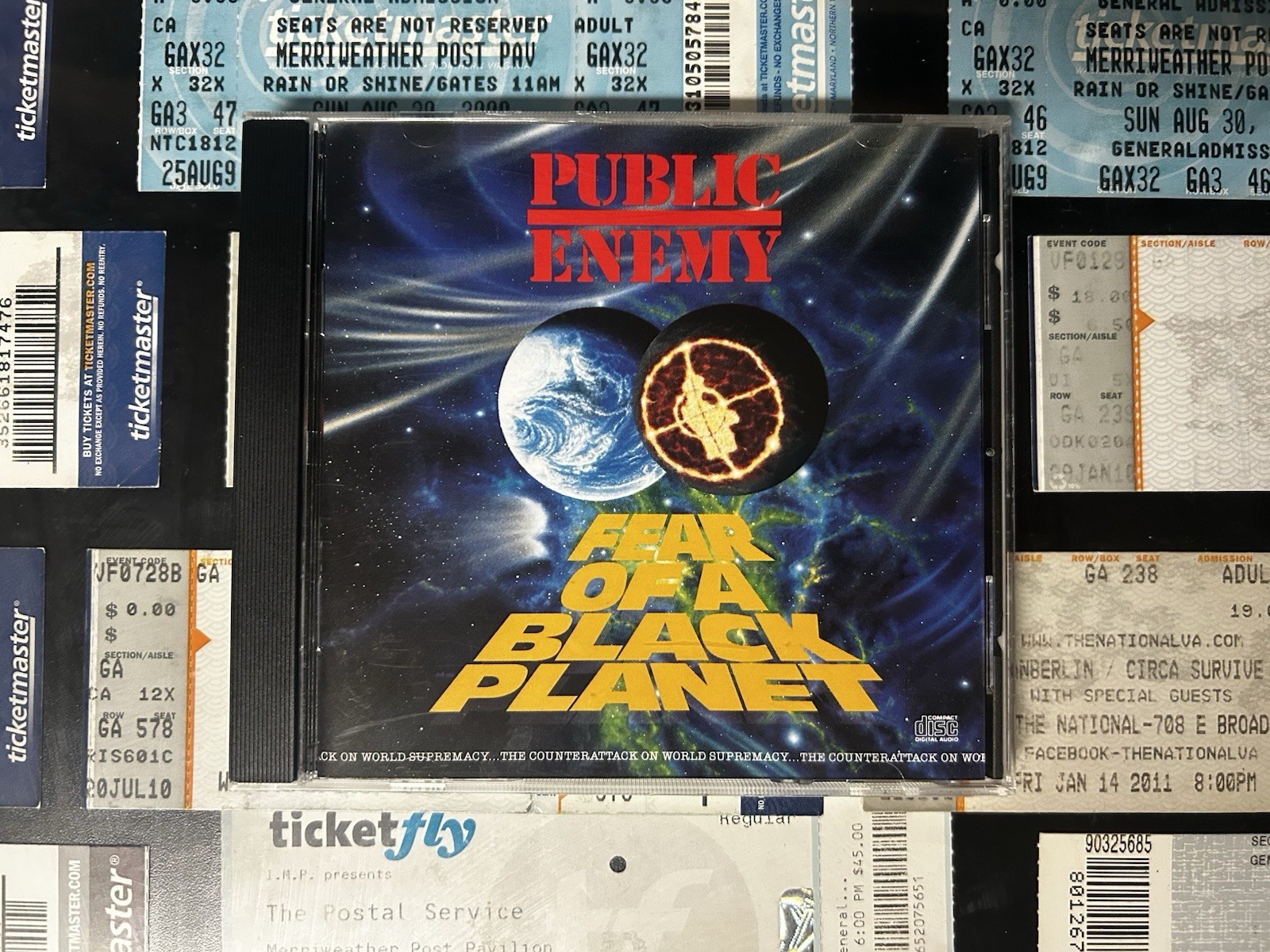 Public Enemy - Fear of a Black Planet CD 1990 Classic Hip Hop