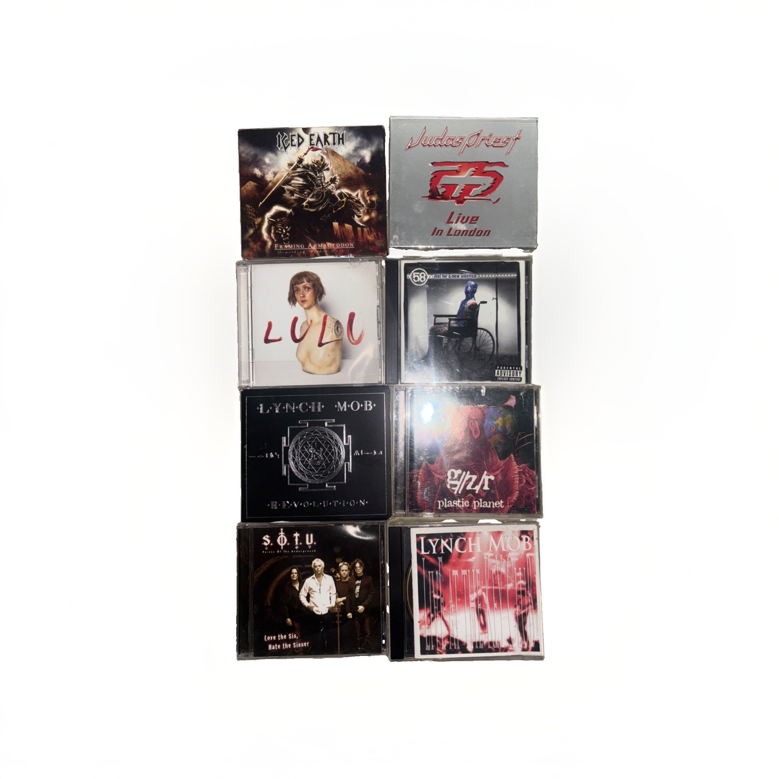 Lot Of 44 Rare Collectable 70s 80s 90s Metal Rap Rock And Soundtracks Cd