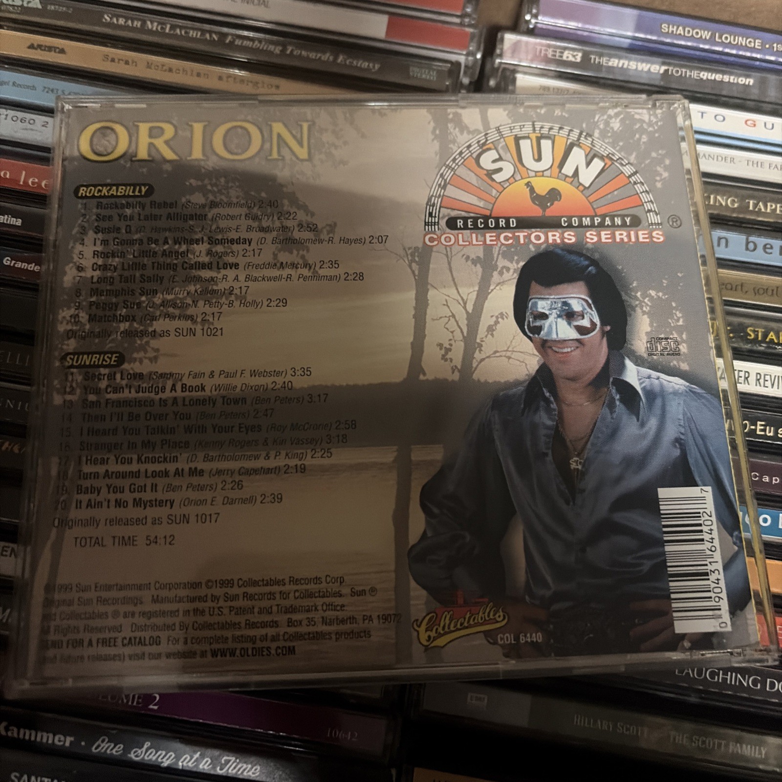 Rockabilly/Sunrise by Orion (CD, 1999) SUPER RARE!