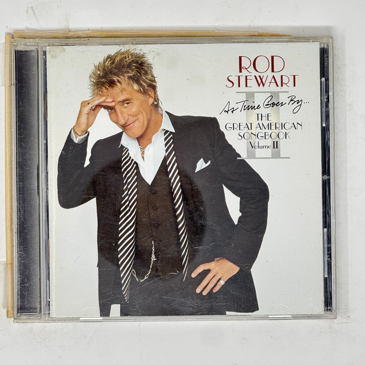 Rod Stewart – As Time Goes By Vol II CD 2003 Duets Cher Queen Latifah Pop J