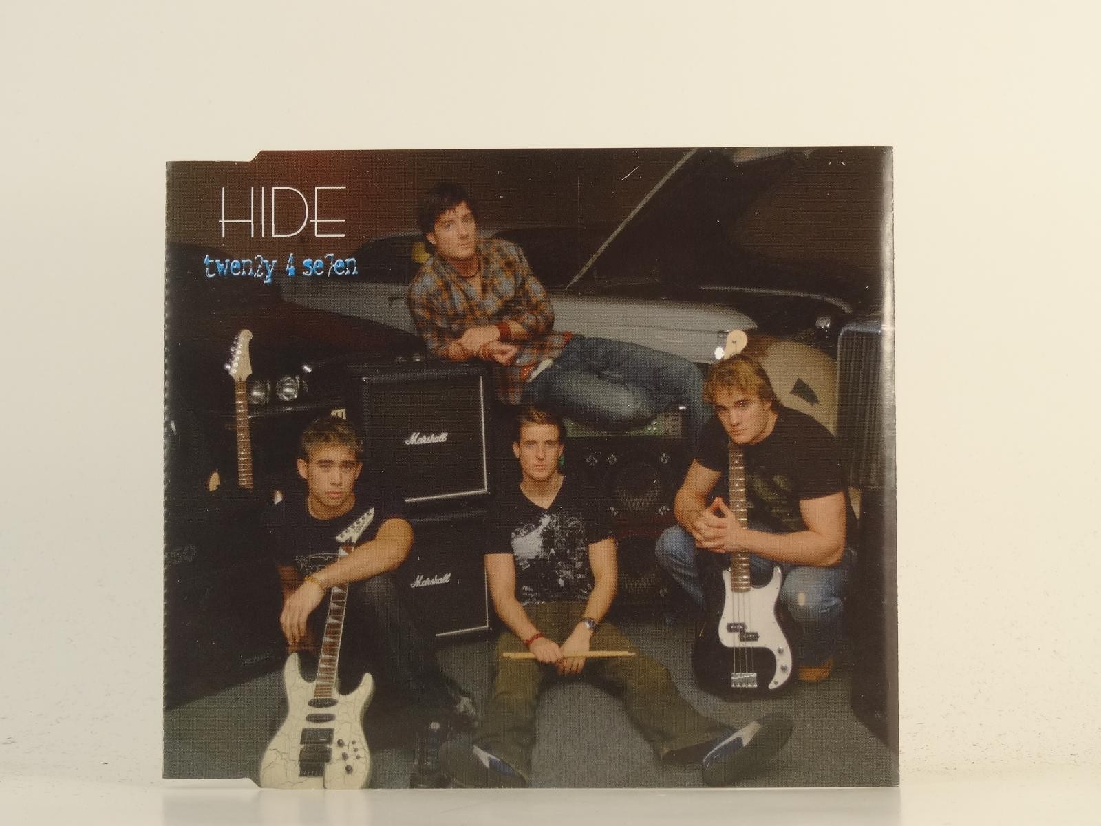 TWENTY 4 SEVEN HIDE (H1) 3 Track CD Single including Picture Sleeve DIABLO MUSIC