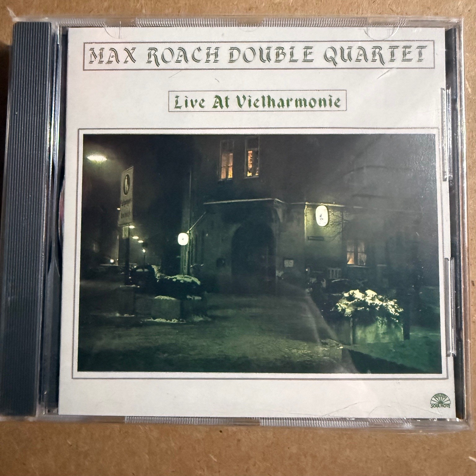 Max Roach Double Quartet – Live At Vielharmonie CD 1985 Jazz Soul Note New