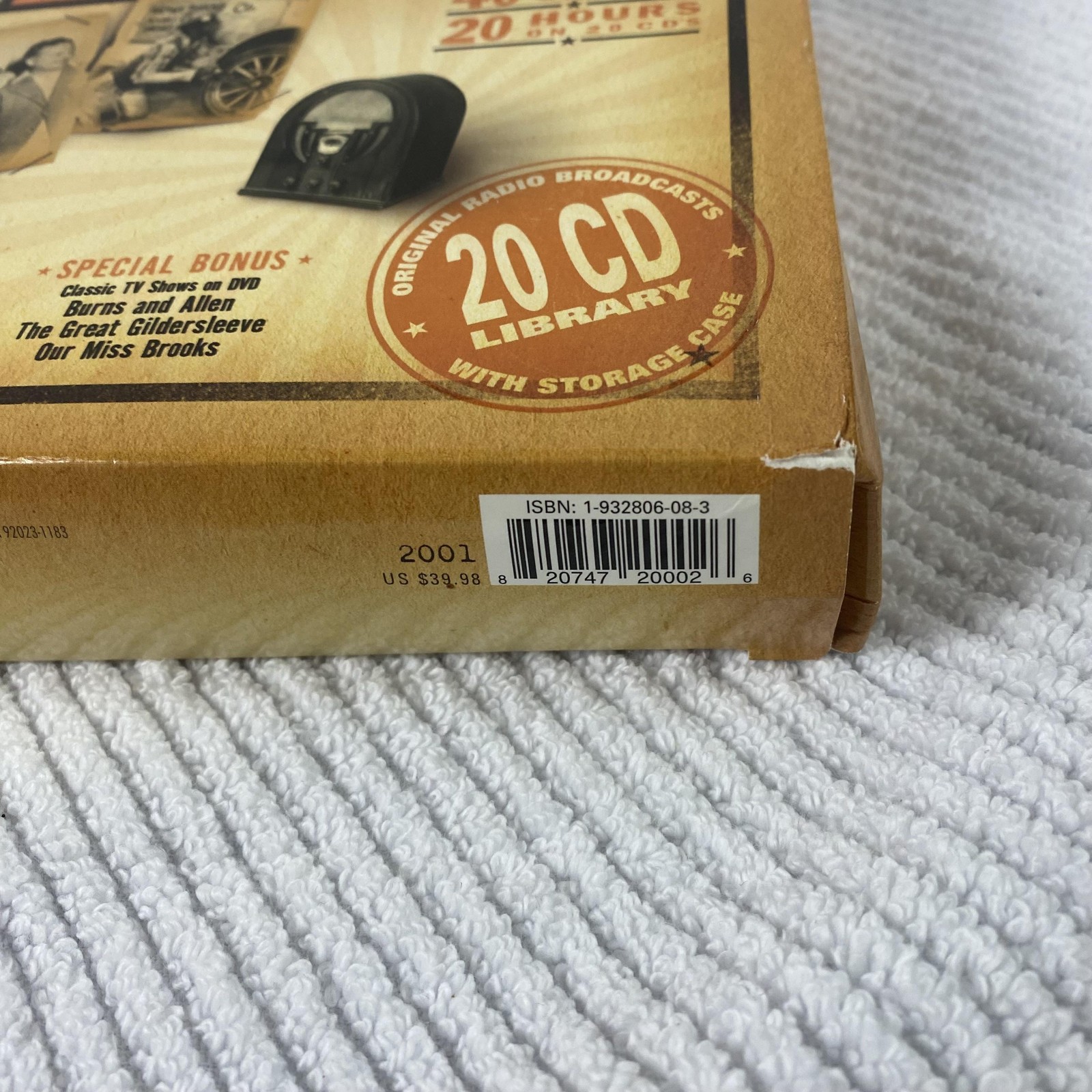 Amos 'n' Andy Old Time Radio Shows 20 CD Library Box Set 40 Shows 20 Hours