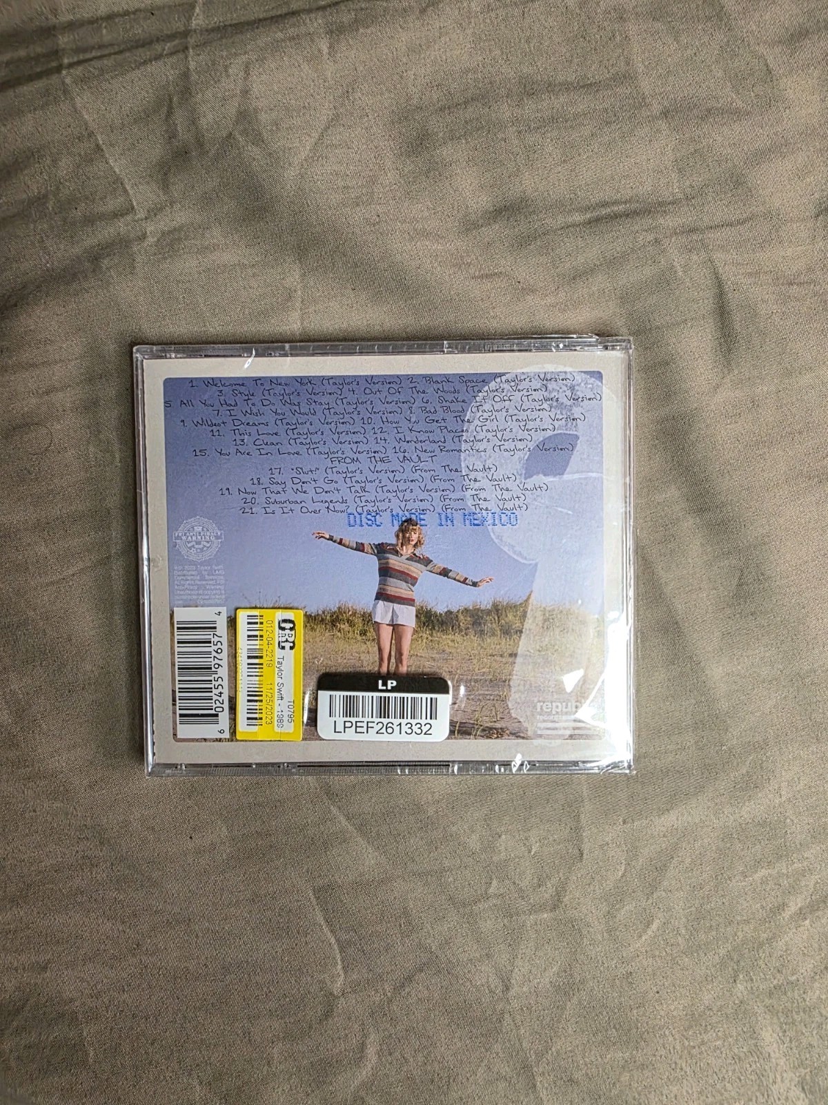 Taylor Swift 1989 "Taylor's Version" Rose Garden Pink Edition (CD)"CRACKED CASE"