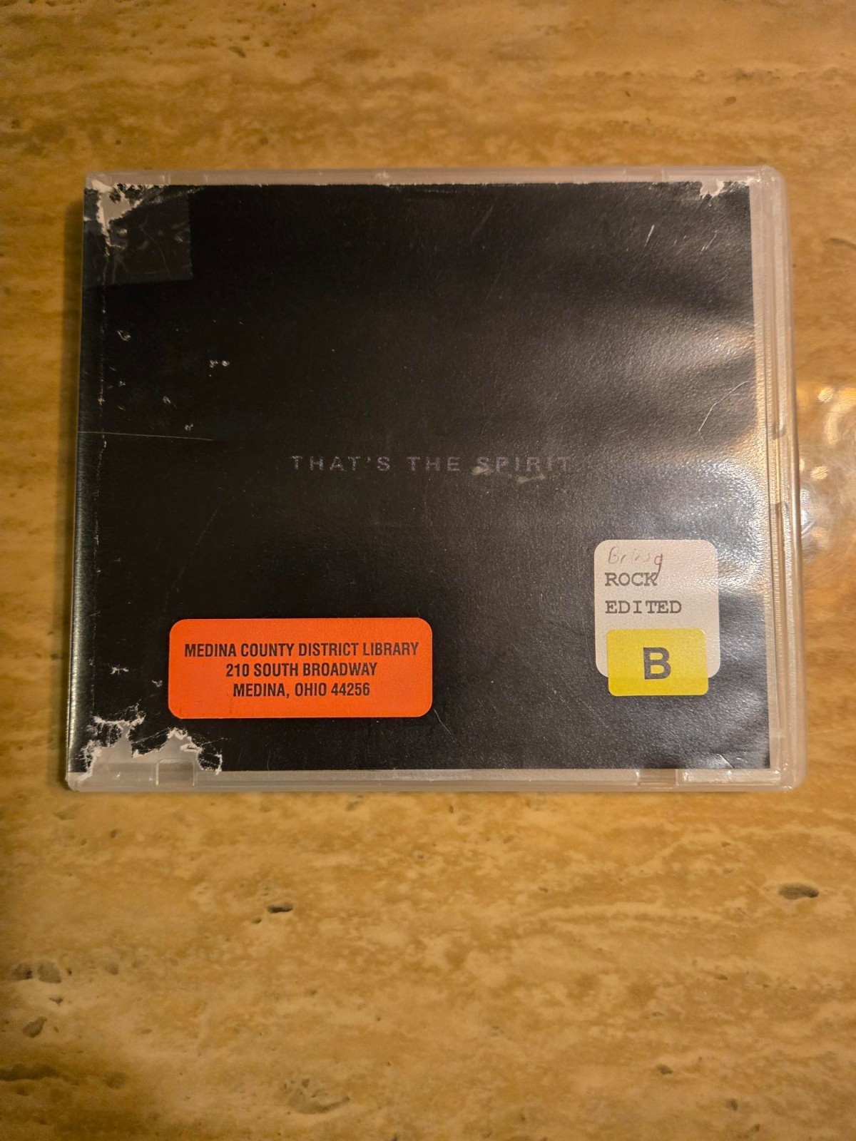 That's the Spirit by Bring Me the Horizon (ex-lib CD, 2015)