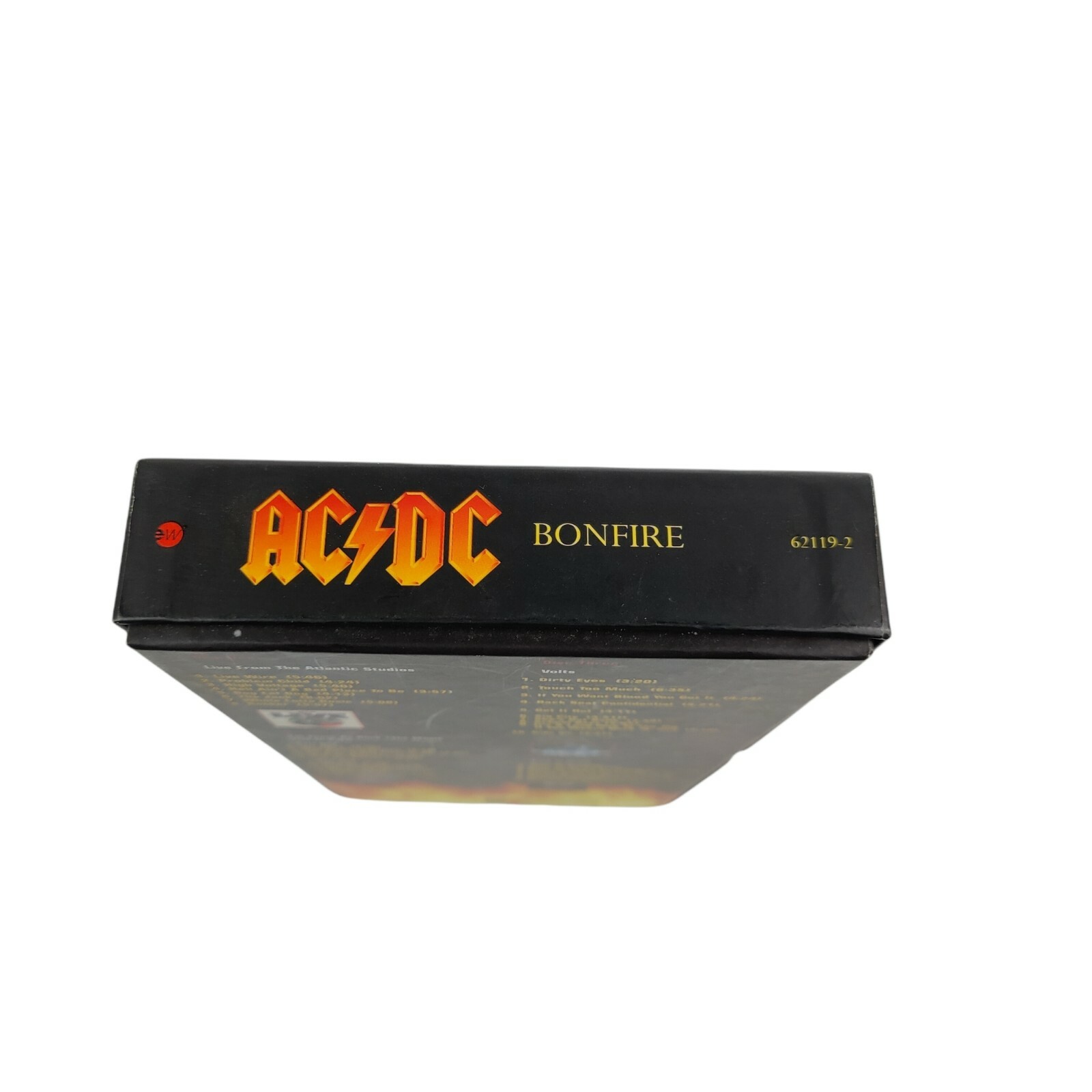 Bonfire AC/DC Boxset W/ Poster Book Pick Sticker - Tat + 2 CD’s - Missing 2 CD’s