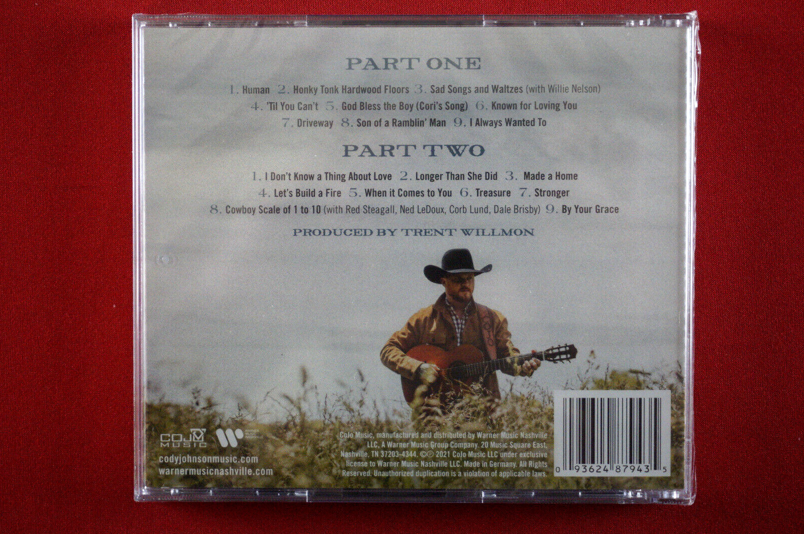 Cody Johnson Human The Double Album 2-CD Human Til You Can't Treasure New