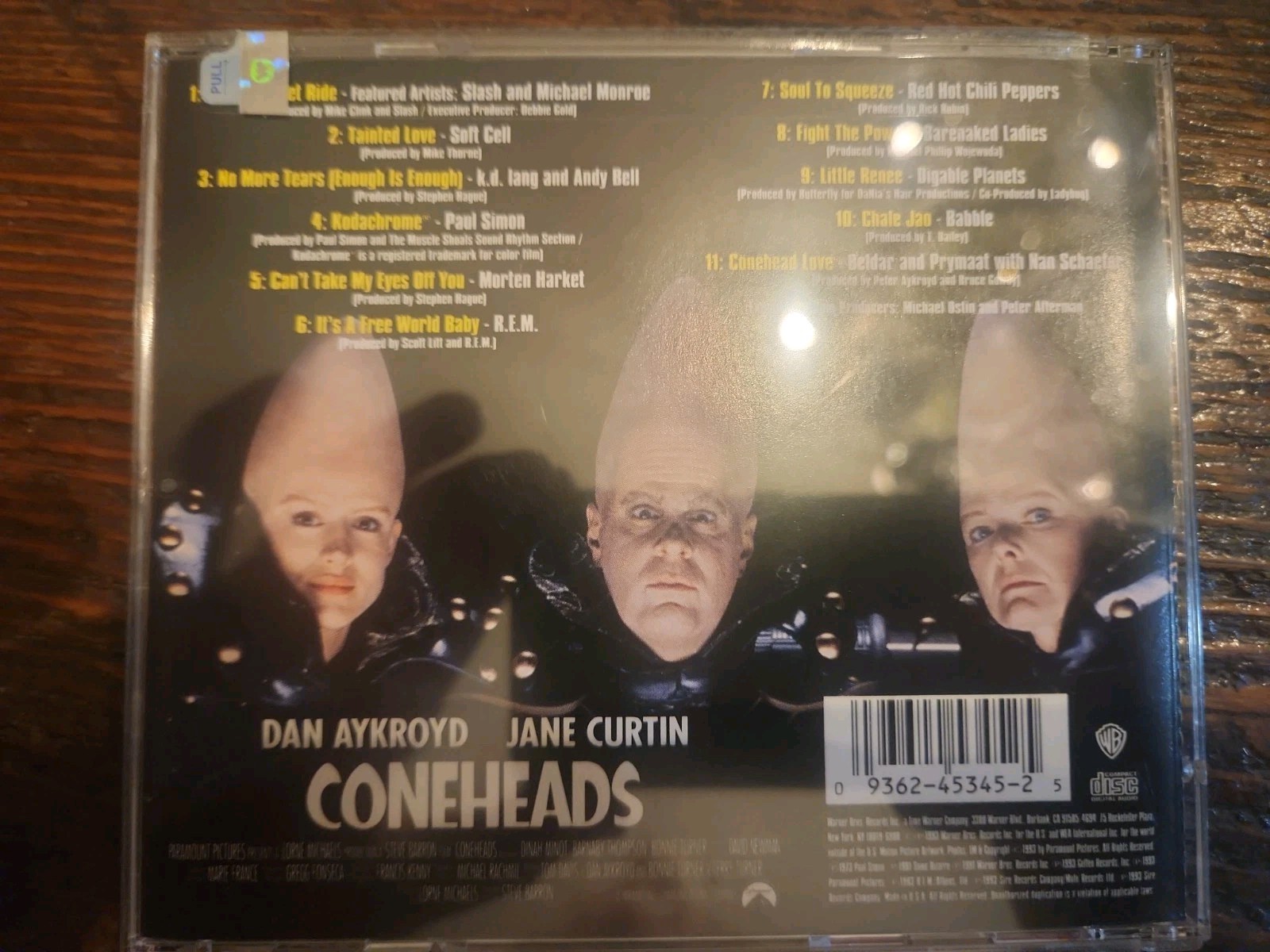 Coneheads by Original Soundtrack (CD, Jul-1993, Warner Bros.)