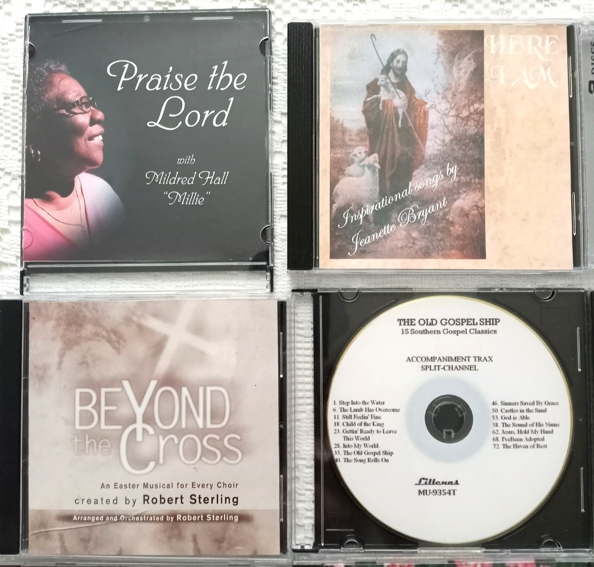 Gospel Music CDs Lot of 15 HYMNS Religious CHRISTIAN Various Artists GAITHERS