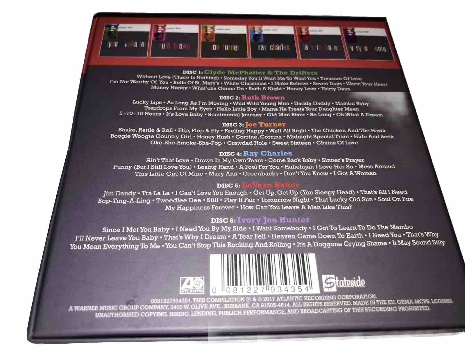 Atlantic Rock & Roll Cd Ruth Brown Charles Joe Turner Lavern Baker Drifter