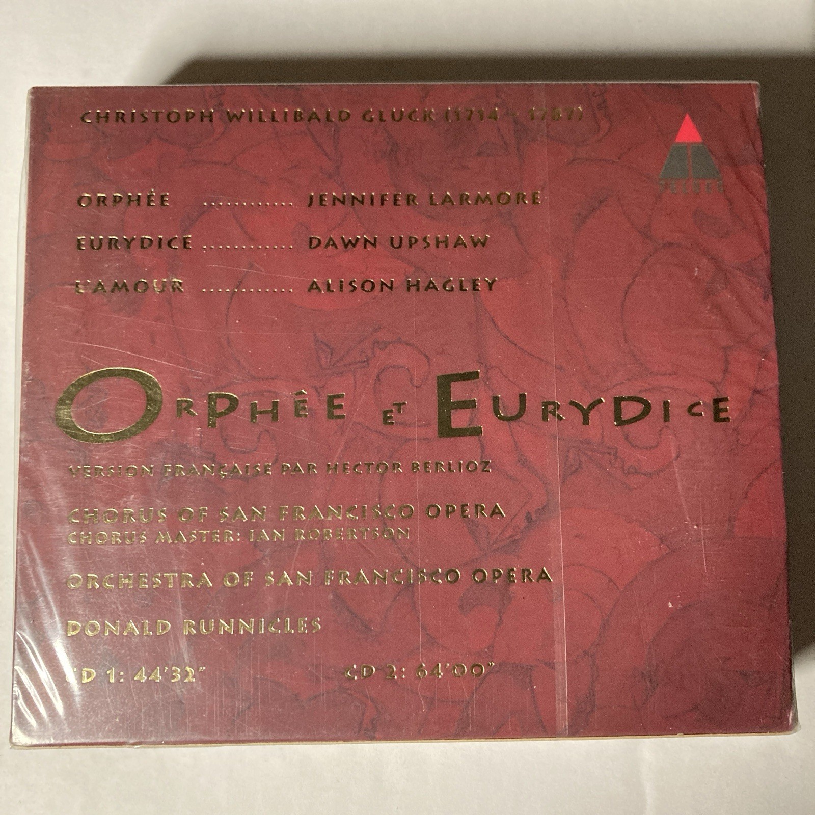 Gluck - Orphee Et Eurydice - Donald Runnicles (2 CD Set, 1996, Germany) Sealed