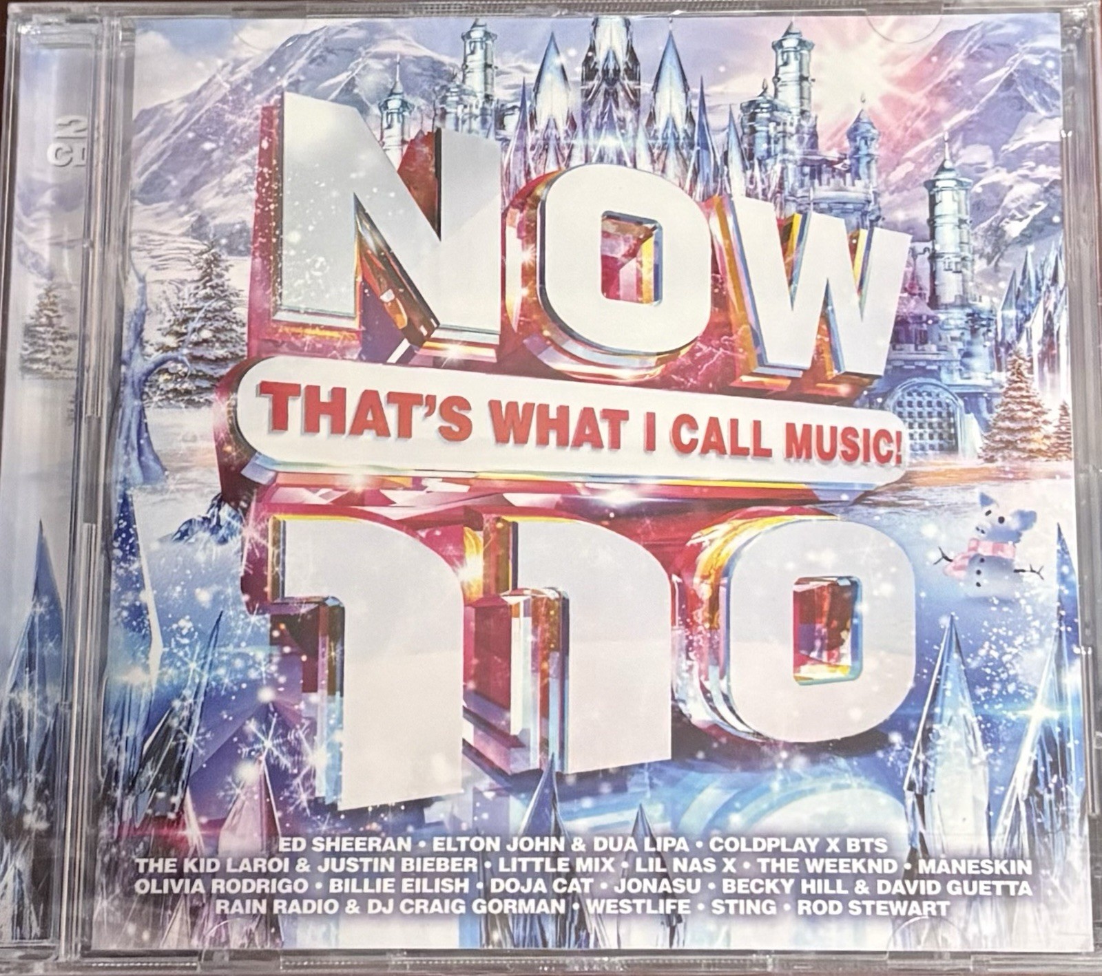 VARIOUS ARTISTS "NOW THAT'S WHAT I CALL MUSIC 110" NEW ORIGINAL 2021 UK 2CD SET