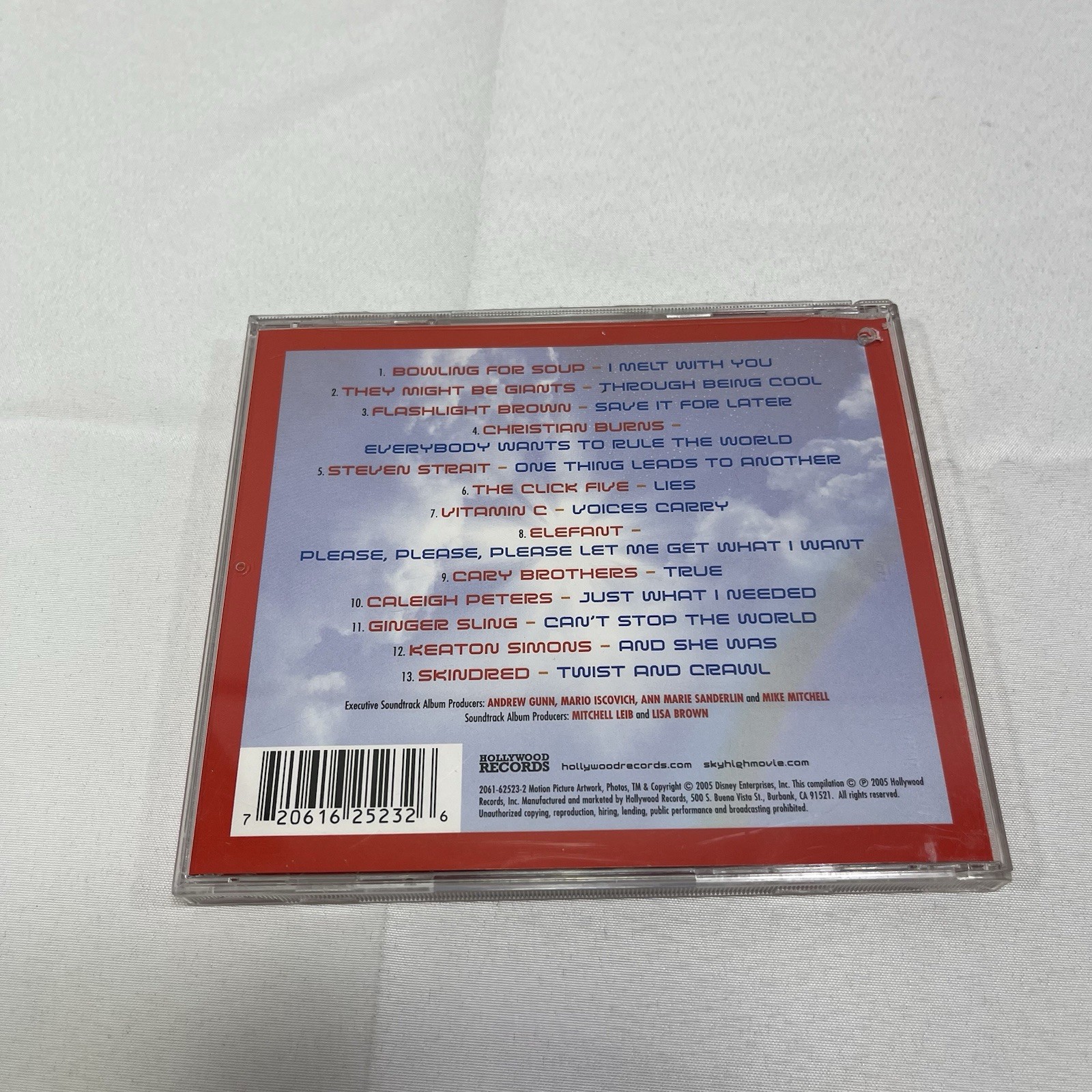 Sky High ORIGINAL SOUNDTRACK CD 2005 Pop Rock Hollywood Records Movie