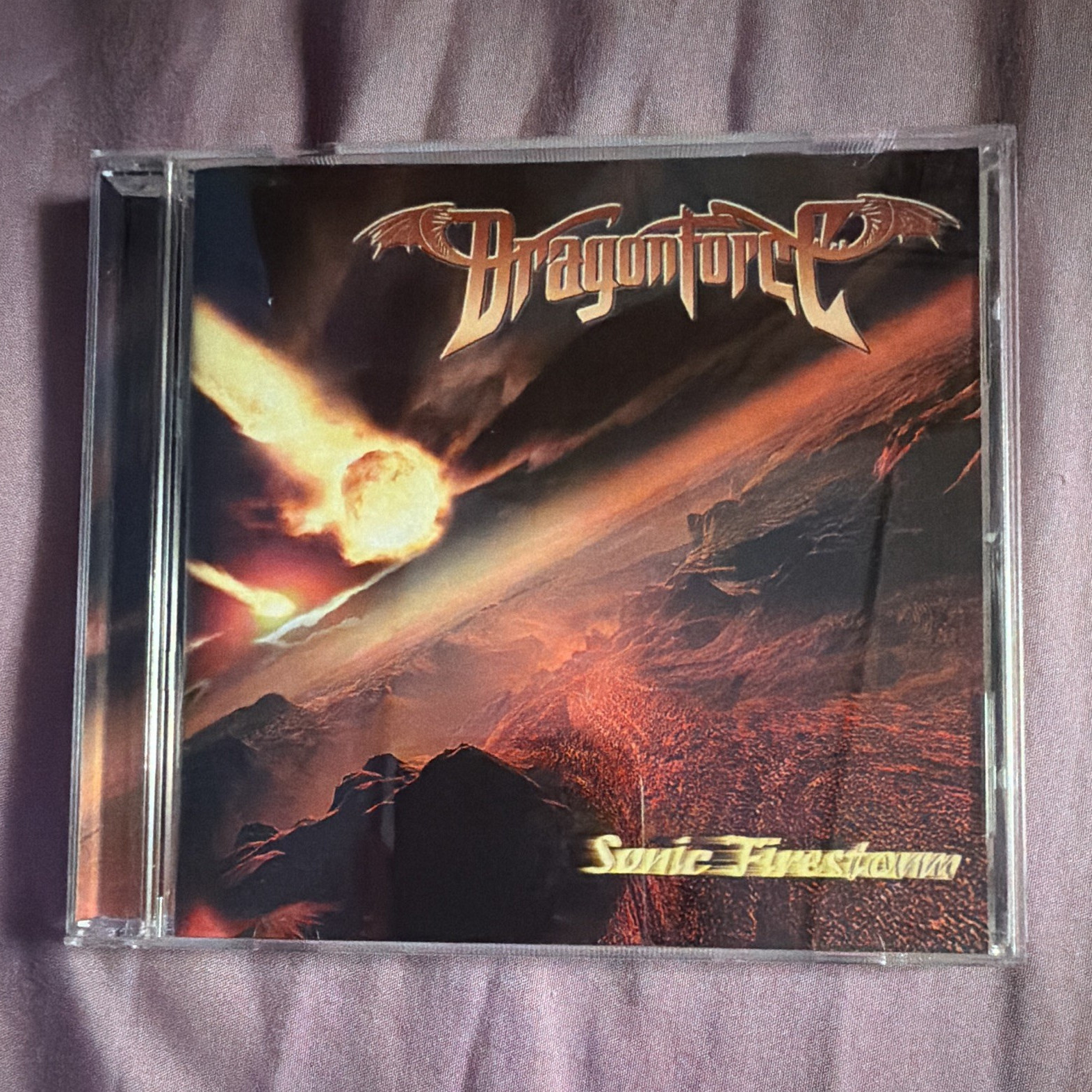 DragonForce - Sonic Firestorm CD Album Noise Records 2004 Heavy Metal Jewel Case