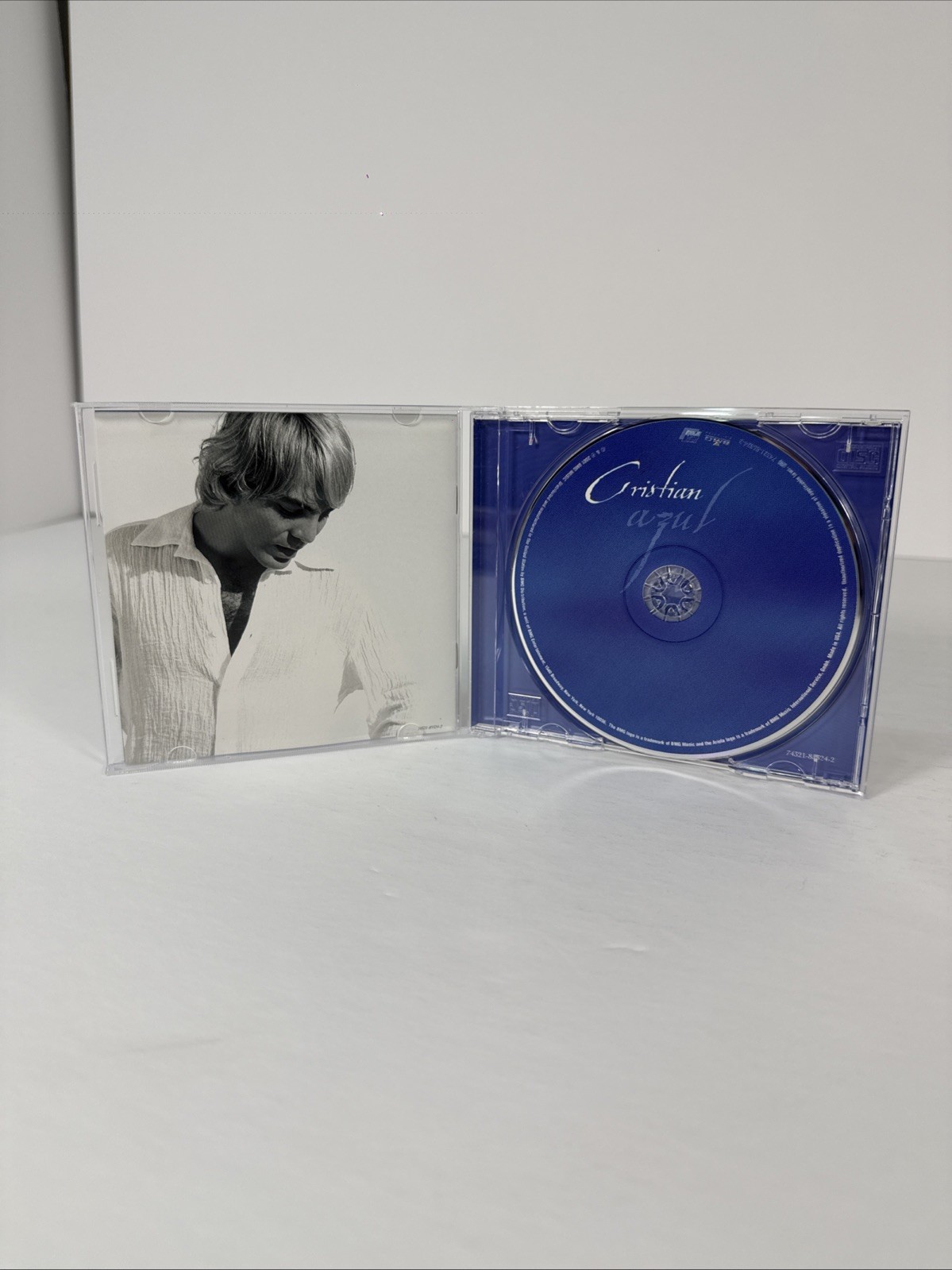 CRISTIAN Azul CD Latin Pop International Music