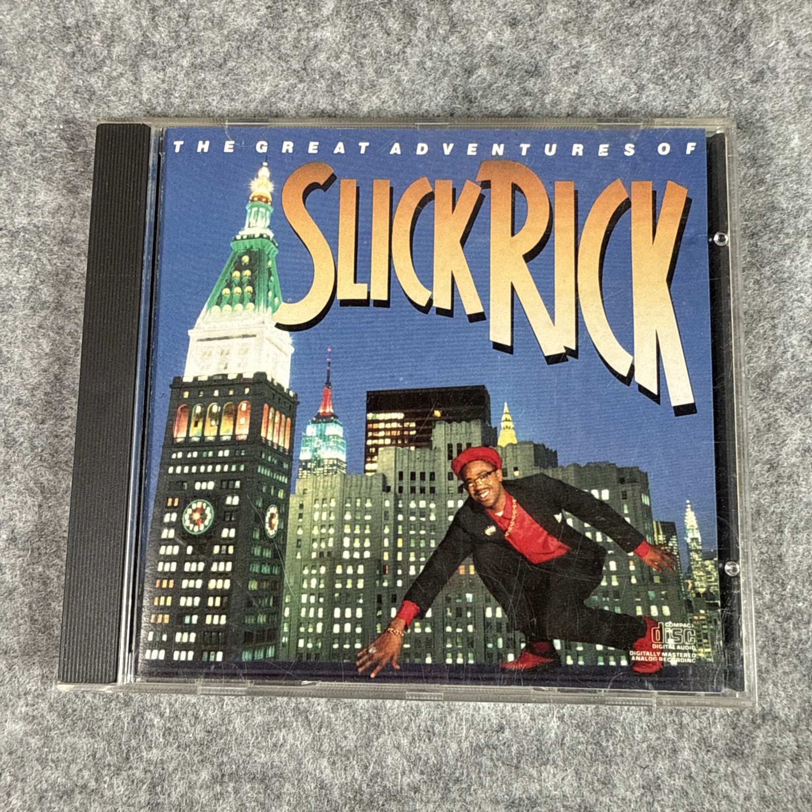 Slick Rick The Great Adventures Of Slick Rick CD Def Jam Rap Hip Hop 1988 CBS